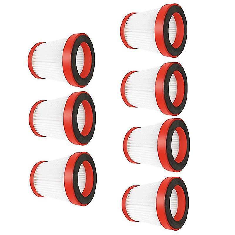 7pcs For Deerma Vc01/vc10 Cordless Vacuum Cleaner Folding Filter