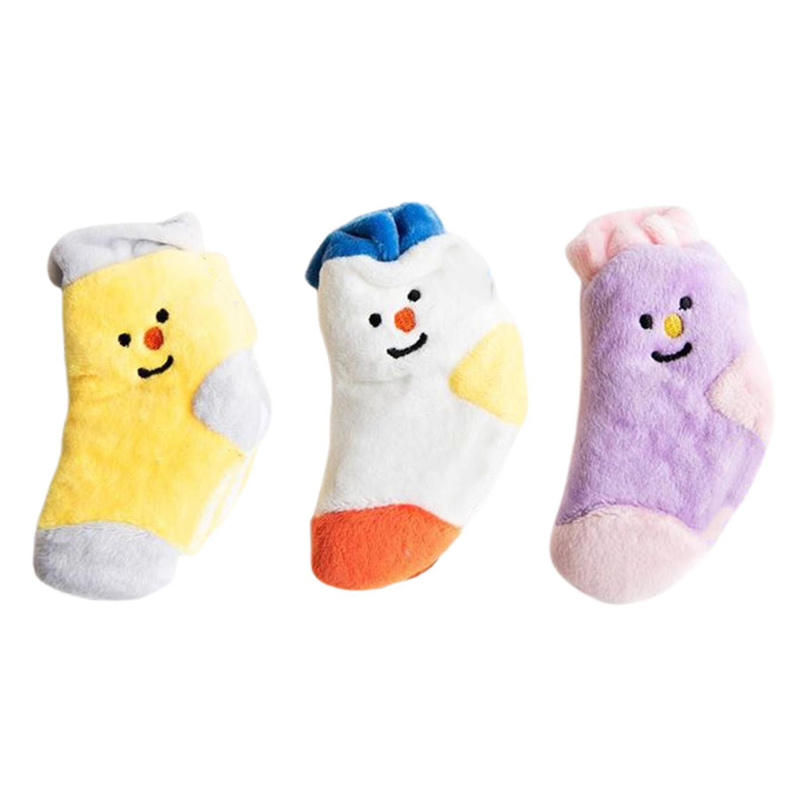 Dog Toys Interactive Puppy Squeak Chew Toy Snuffle Hide & Seek Plush Socks