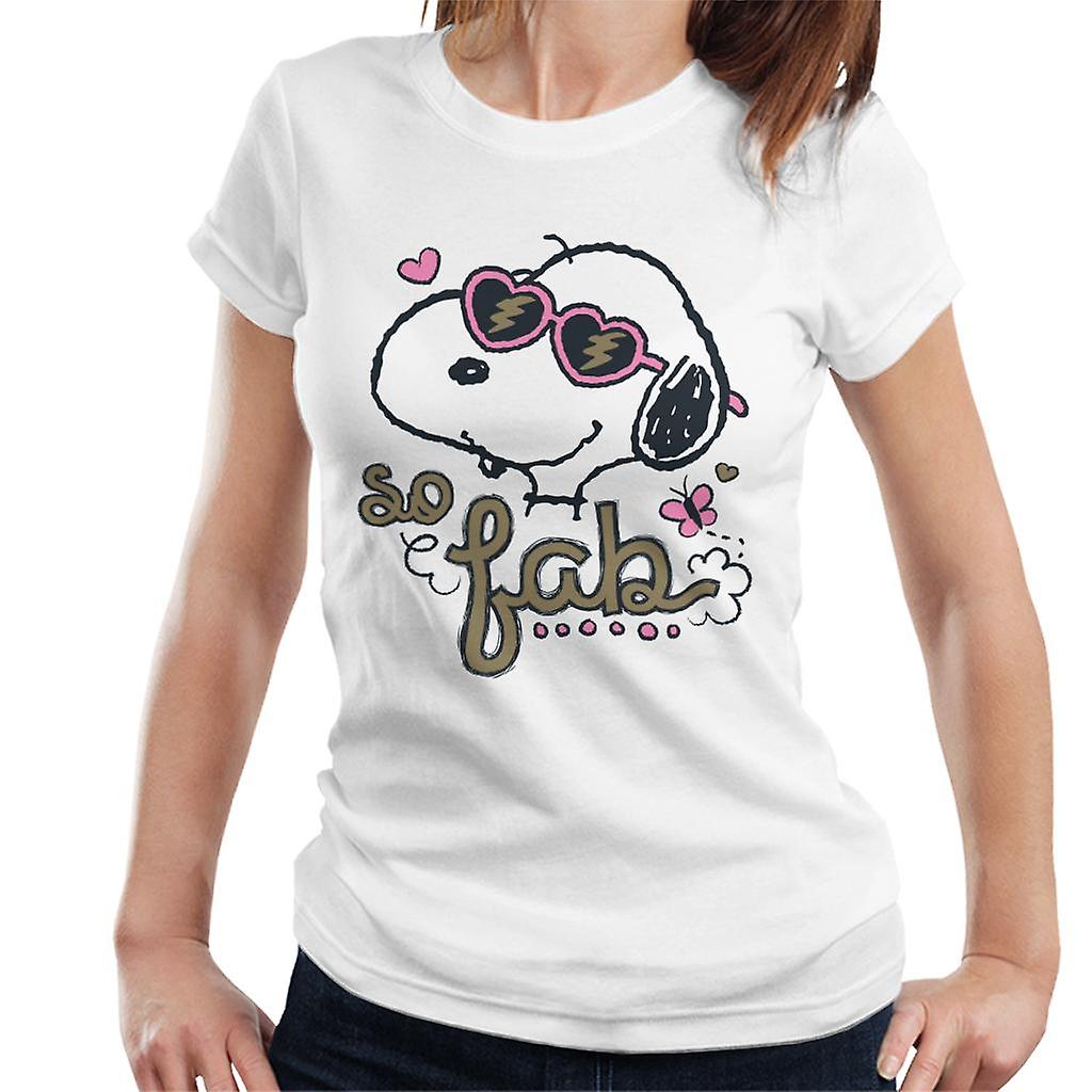 Peanuts Snoopy So Fab Women's T-Shirt