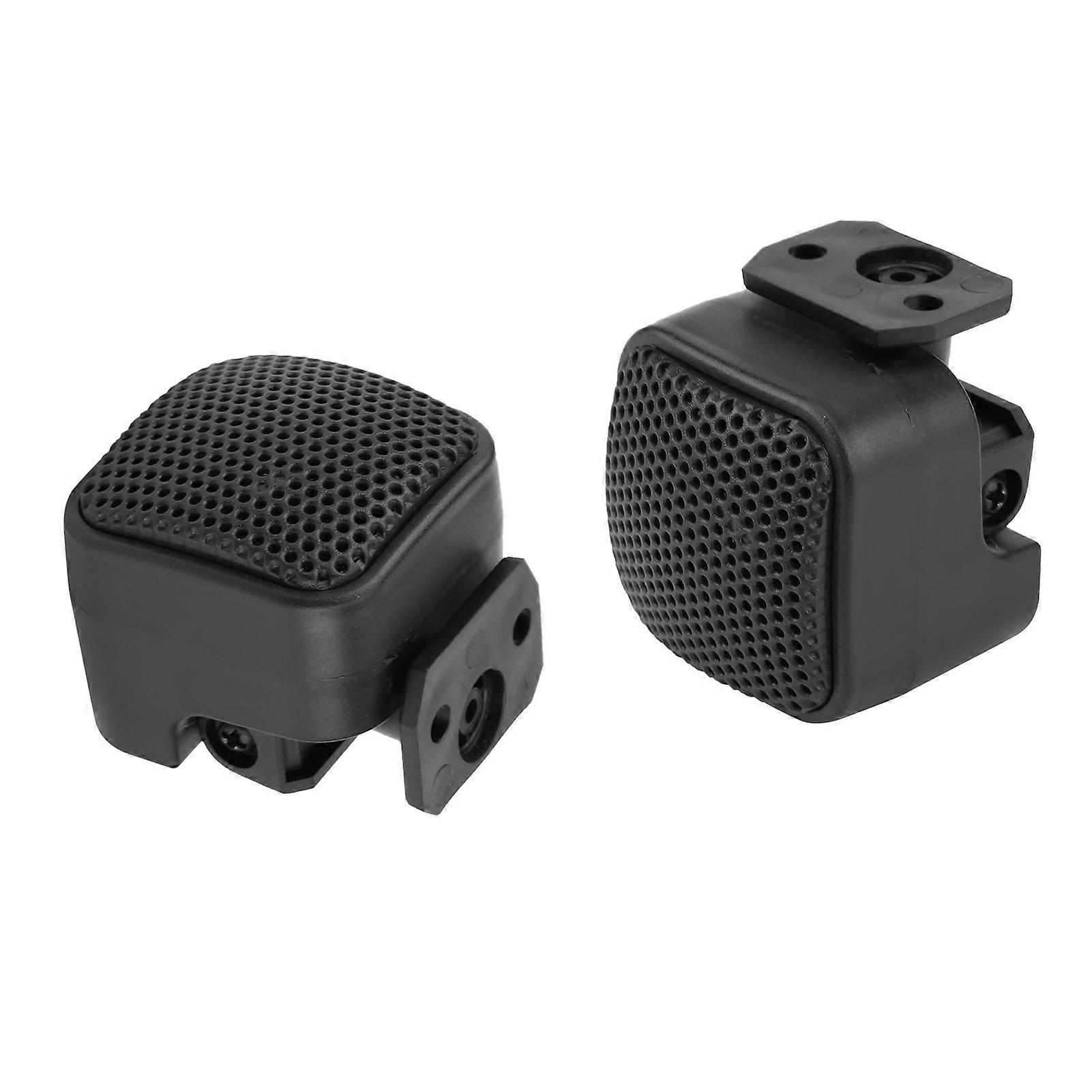 Pair of Super Power Loud Square Car Audio Speaker Tweeter Universal