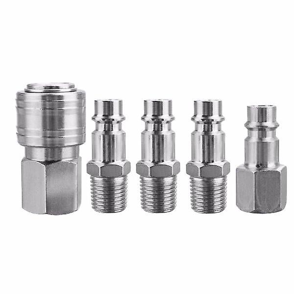 1/4 Euro Air Bsp Hose Compressor Tail Airline Fitting Quick Connector Release