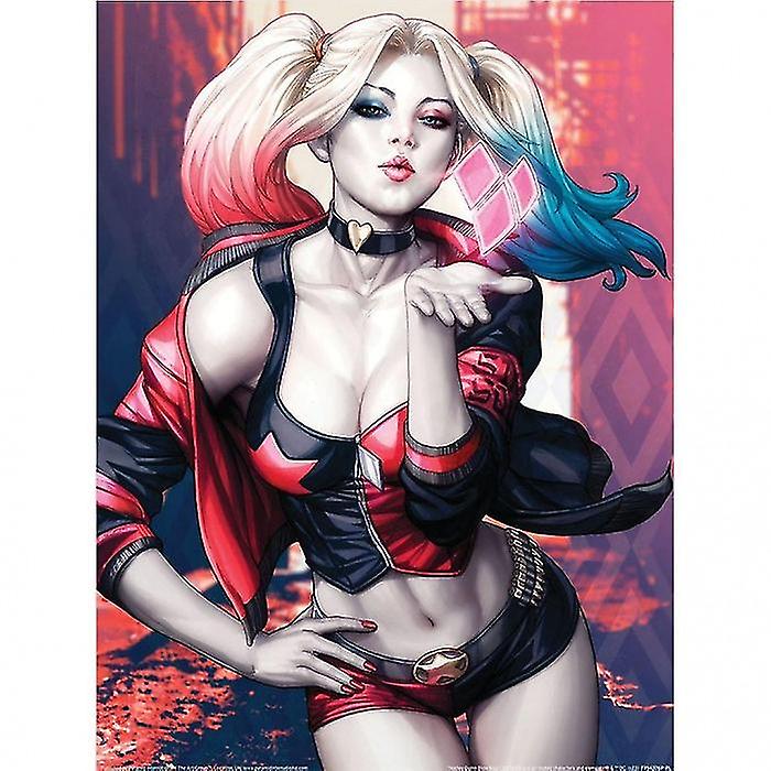 DC Comics Blow Harley Quinn Print