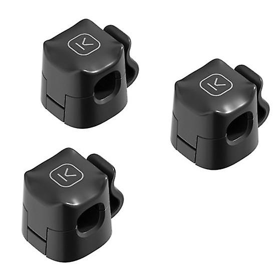 3Pcs Cable Clips Self-Adhesive for Desktop Cord Adjustable Holder Charging Cord Holder Management Wire