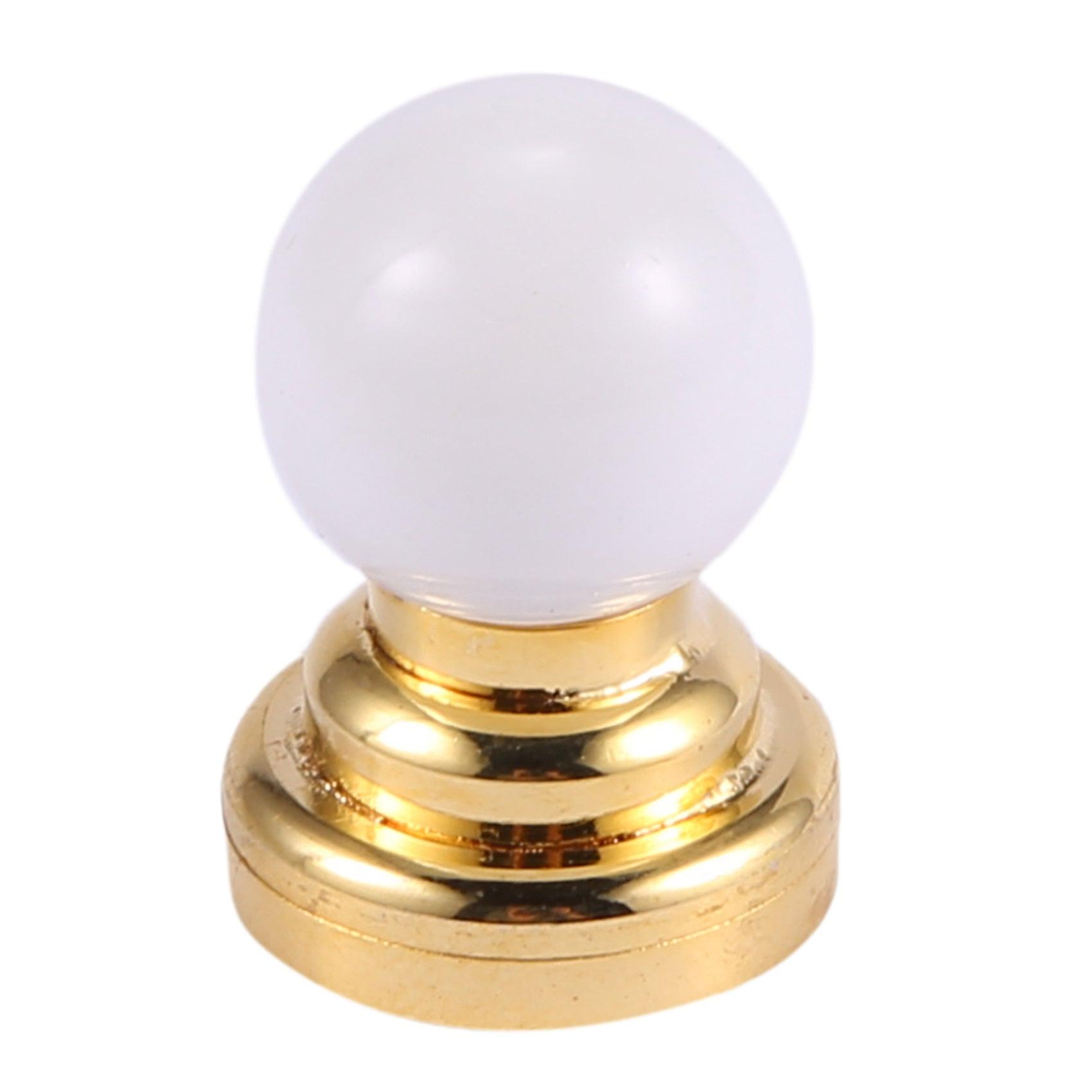 1:12 Dolls House Miniature Globe White Ceiling Led Light Lighting Lamp With