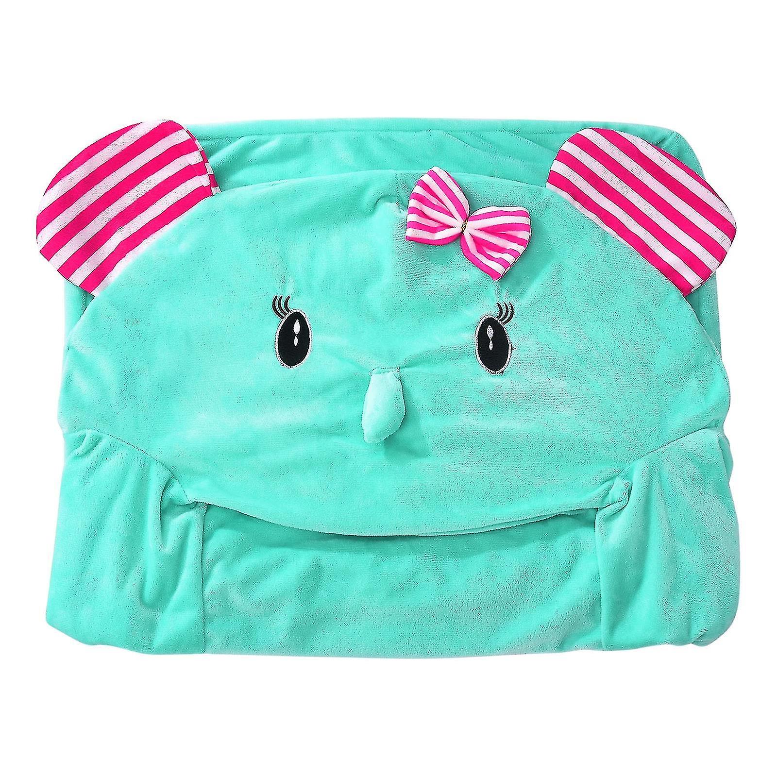 Kid Lazy Sofa 2 In 1 Plush Foldable Kid Sofa Cover Backrest Armchair Foldable Children