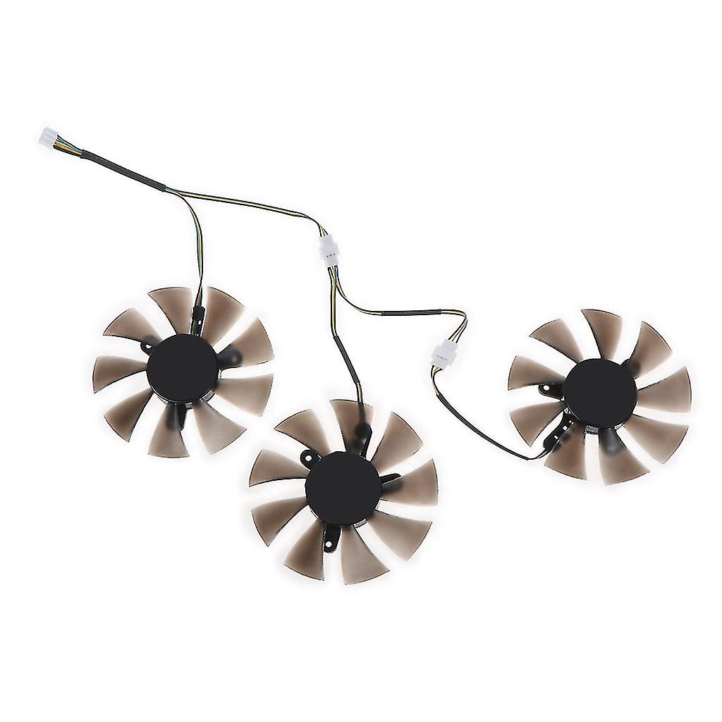 3pcs 85mm 4pin For Zotac Gtx1070-8gd5 X-gaming Oc Graphics Card Cooler Fan