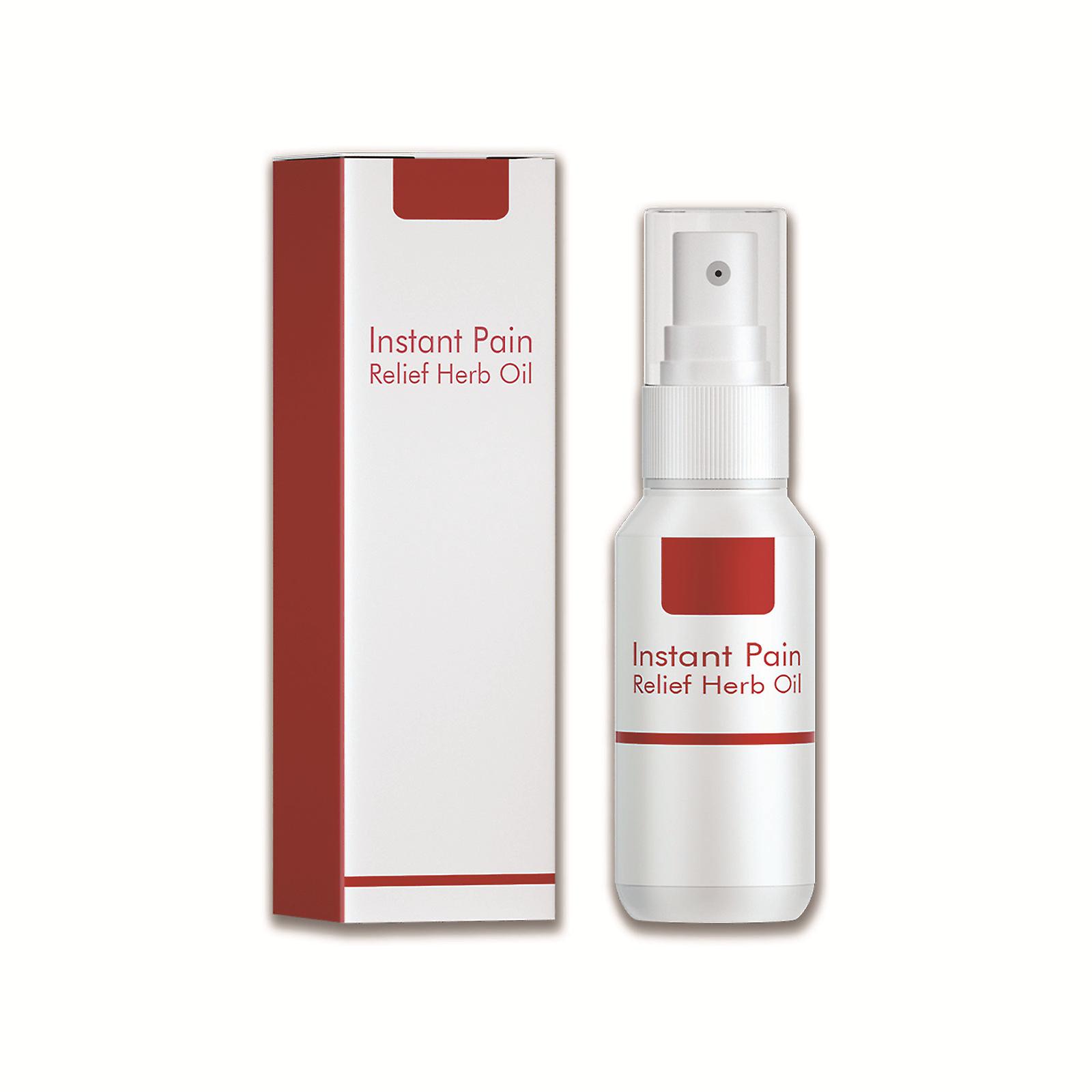 Instant Pain Relief 草本油缓解背痛肌肉疼痛身体护理喷雾 60ml