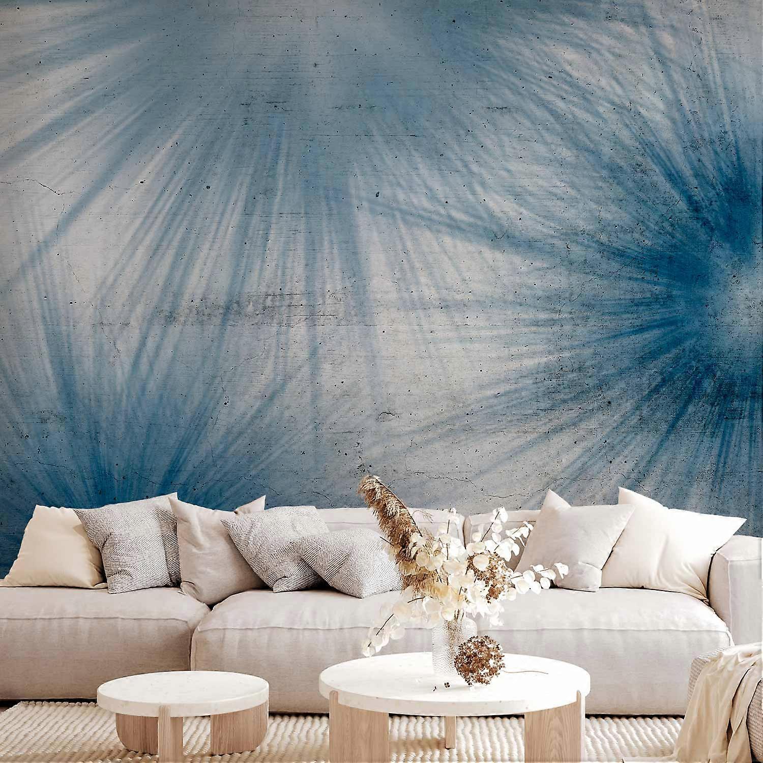 Self-adhesive Wall Mural - Blue Shadows