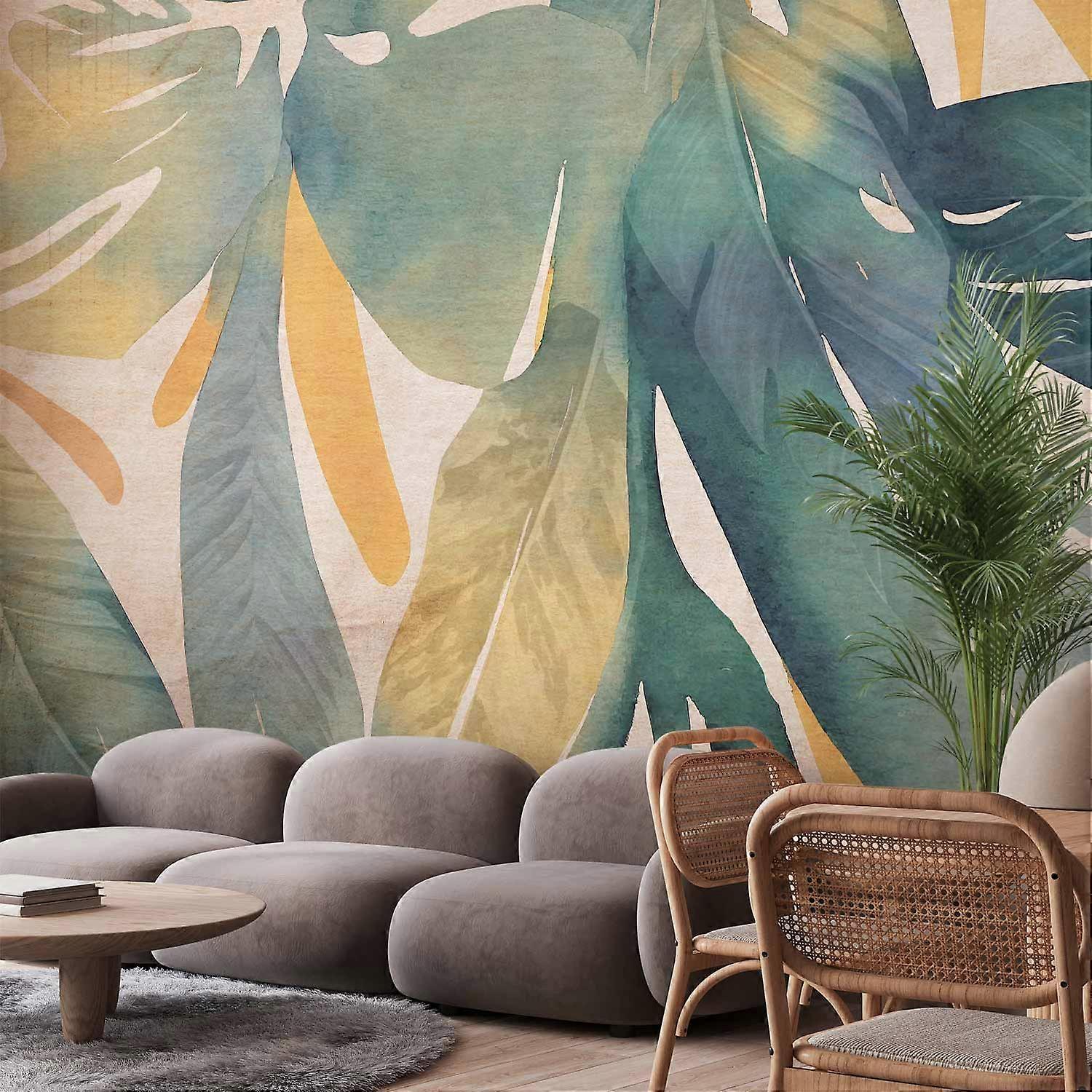 Self-adhesive Wall Mural - Watercolour Tropics