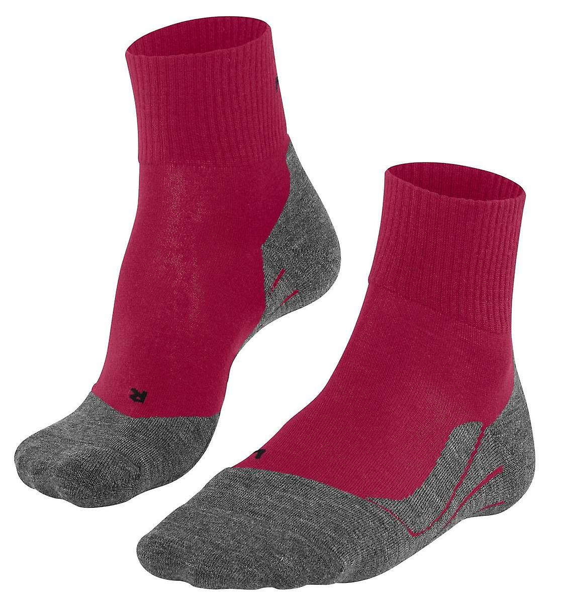 Falke TK5 Wander Trekking Wool Short Socks - Red