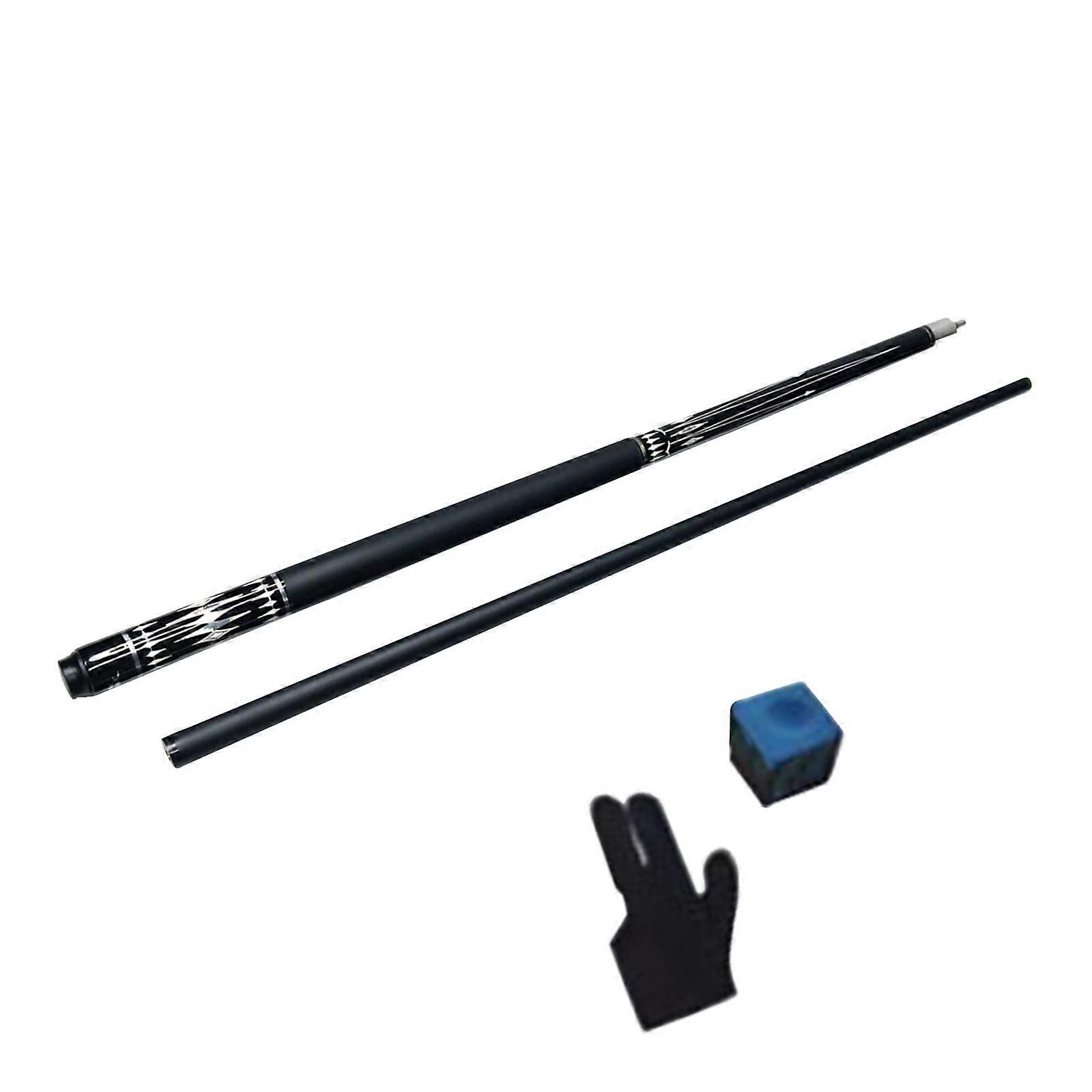 Billard Pool Queue Stick Erwachsene Ausrüstung Snooker Queue Queue für Home Pool Spiel Schwarz