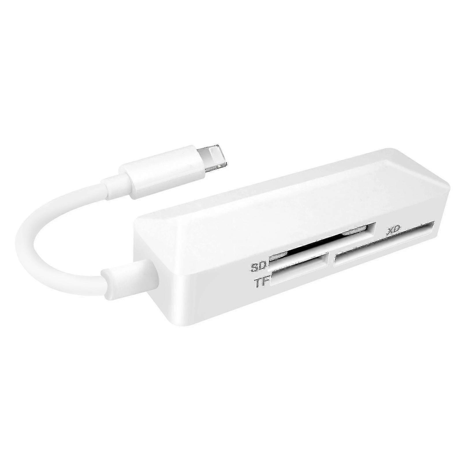 Ios8pin Card Reader Tfsd Xd 3 In 1 Carder Reader For Laptop Phone Tablet{jkw}