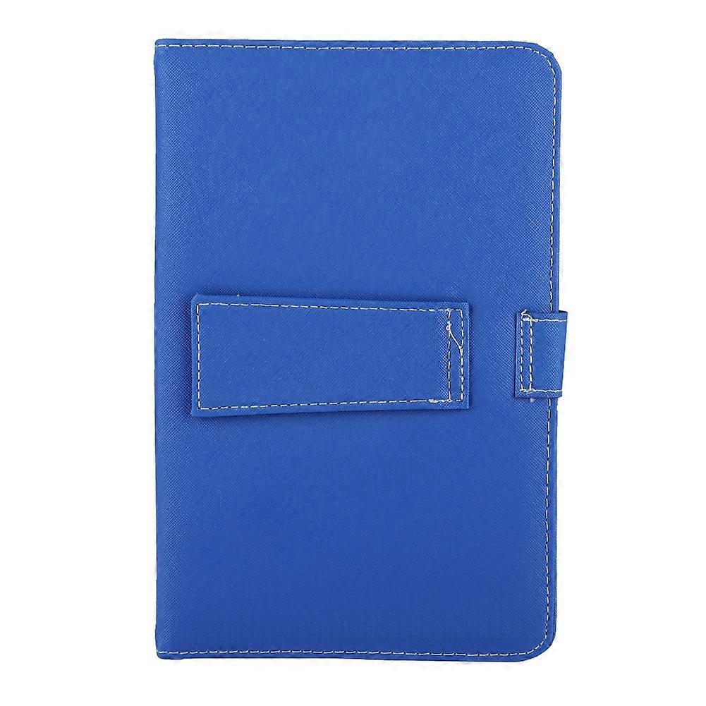 Universal Wireless Bluetooth KeyBoard   Case for iOs Android Phones (Blue Case  Keyboard)