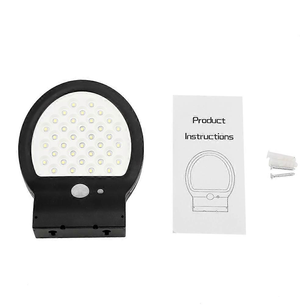 Solar LED Wall light PIR Motion Sensor Waterproof Wireless Outdoor Garden Wall Yard Post Light