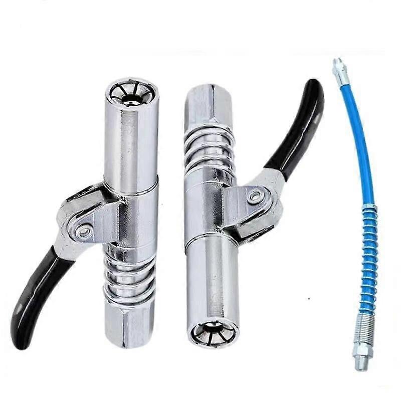 Grease Coupler 10000 PSI NPTI/8 High Pressure Grease Nozzle Oil Pump Car Syringe Lubricant Tip Repair Accessories Lubricant ST1M615