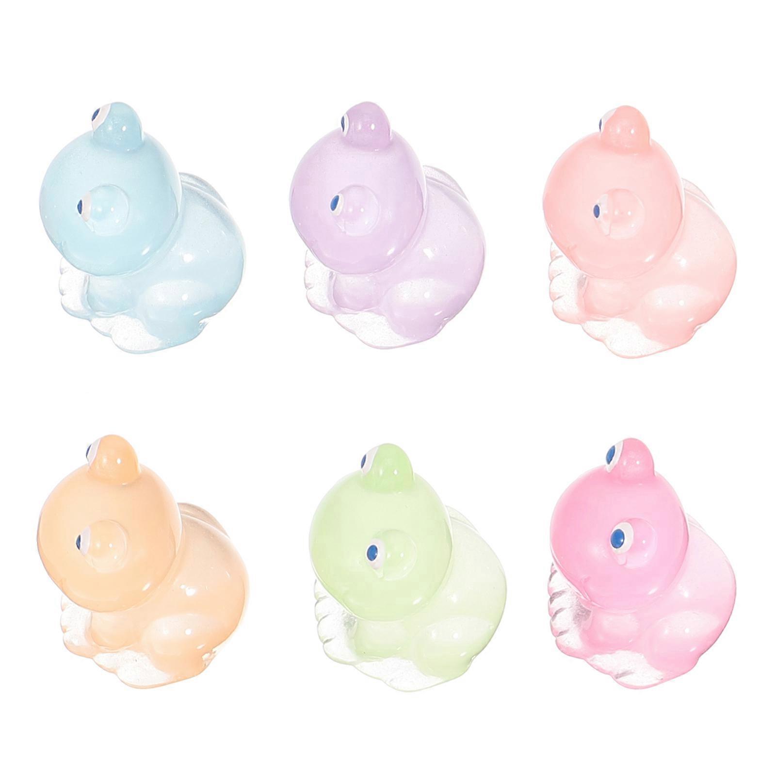 50pcs Mini Frog Figure Frog Miniature Figurines Mini Frog Figurines in Bulk for Fish Tank Desktop Random Color