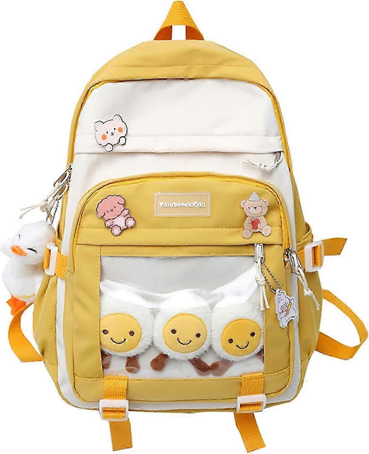 I Backpack With I Pin And Accessories Backpack Cute Backpack Cute I Backpack For