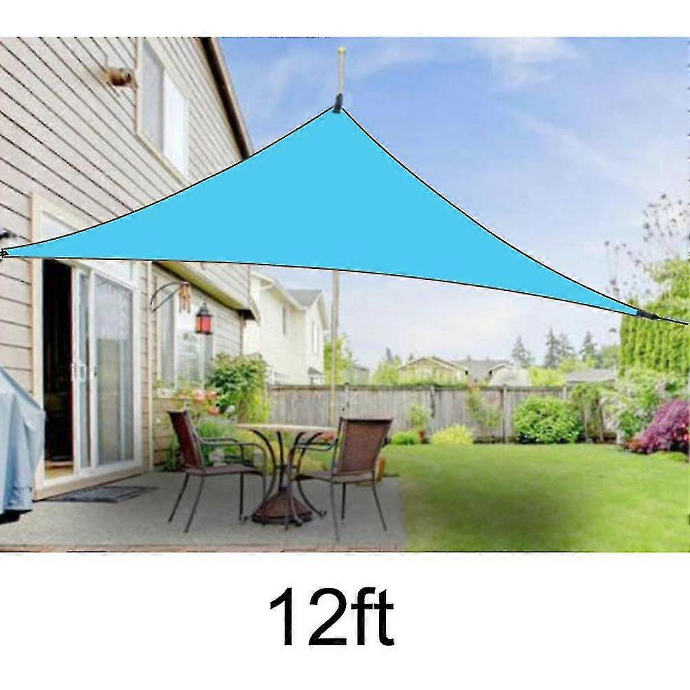 Uv-skydd Baldakin Utomhusskugga Triangulär Regntät Markis