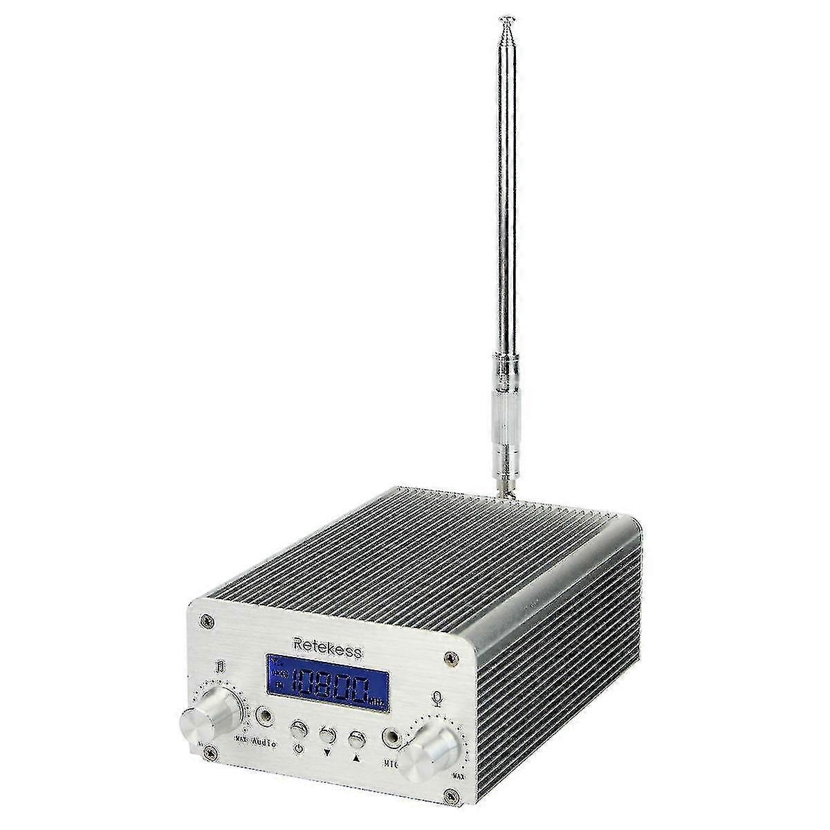 Tr501fm transmitter 6w radio stereo radio broadcast transmitter