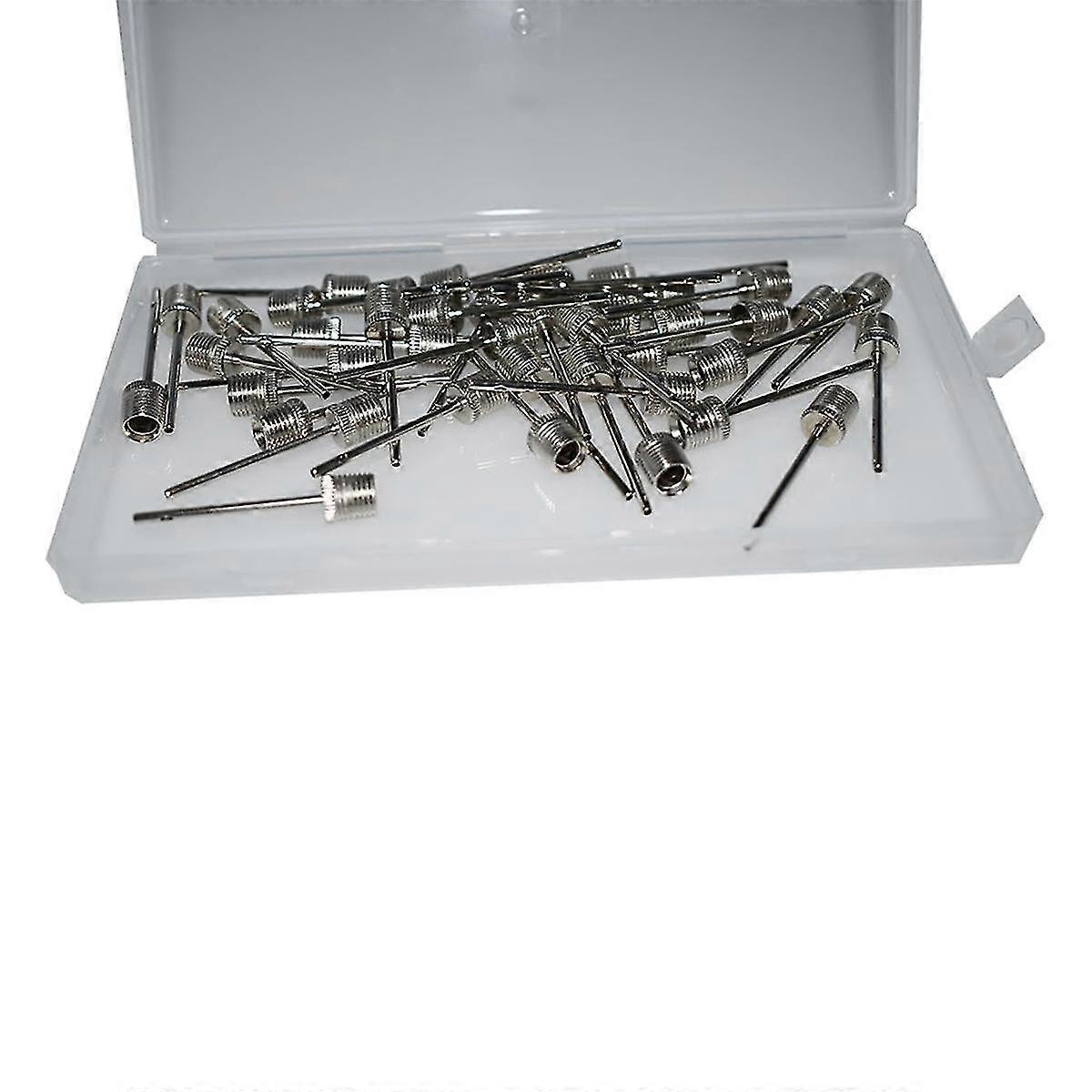 Ball Pump Needles 40pcs, Air Pump Needles for Basketball Inflating, Inflation Sports Pin