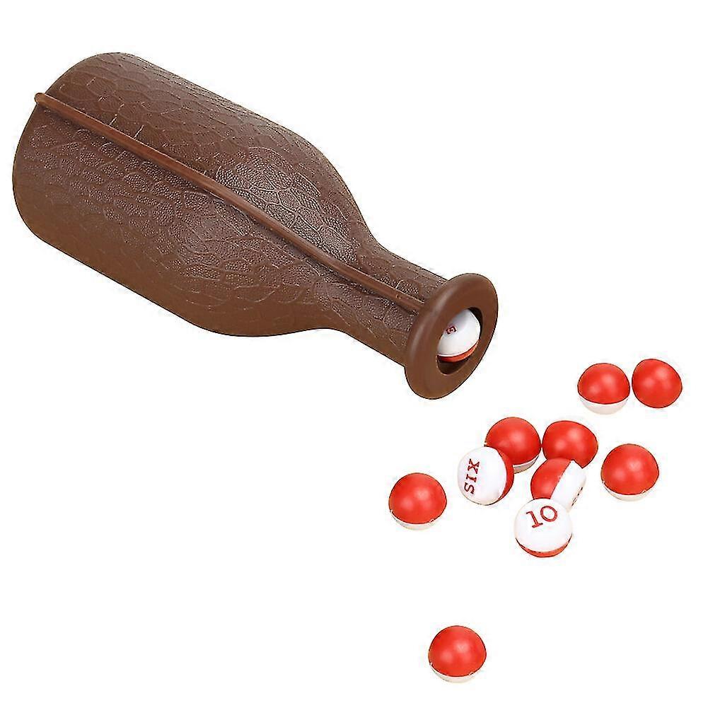 billiard pool shaker bottle with 8 numbered tally balls pea accessory billiard