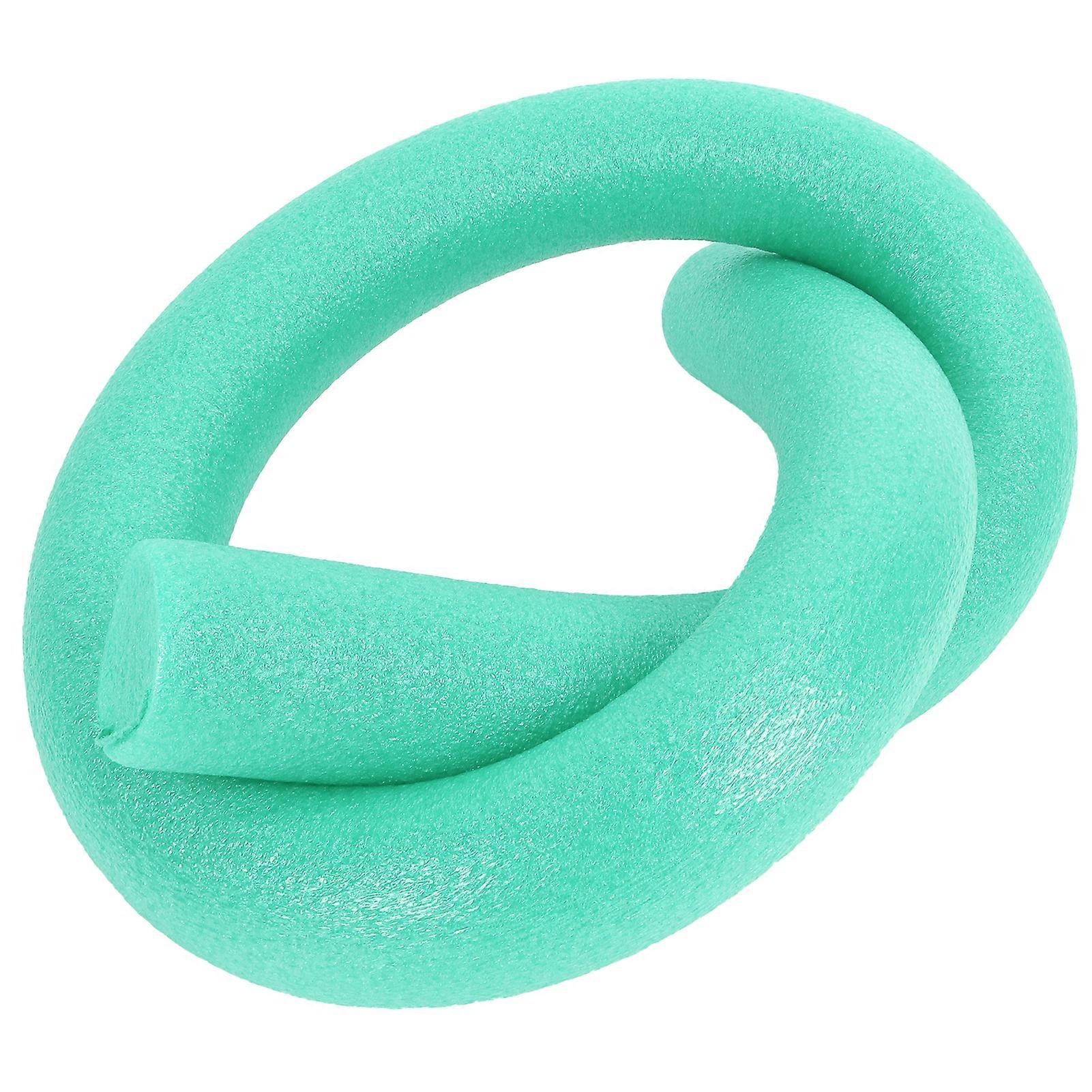 EPE Foam Swimming Pool Noodle Floating Toy for Blindfolded Games 6.5x150cm Green