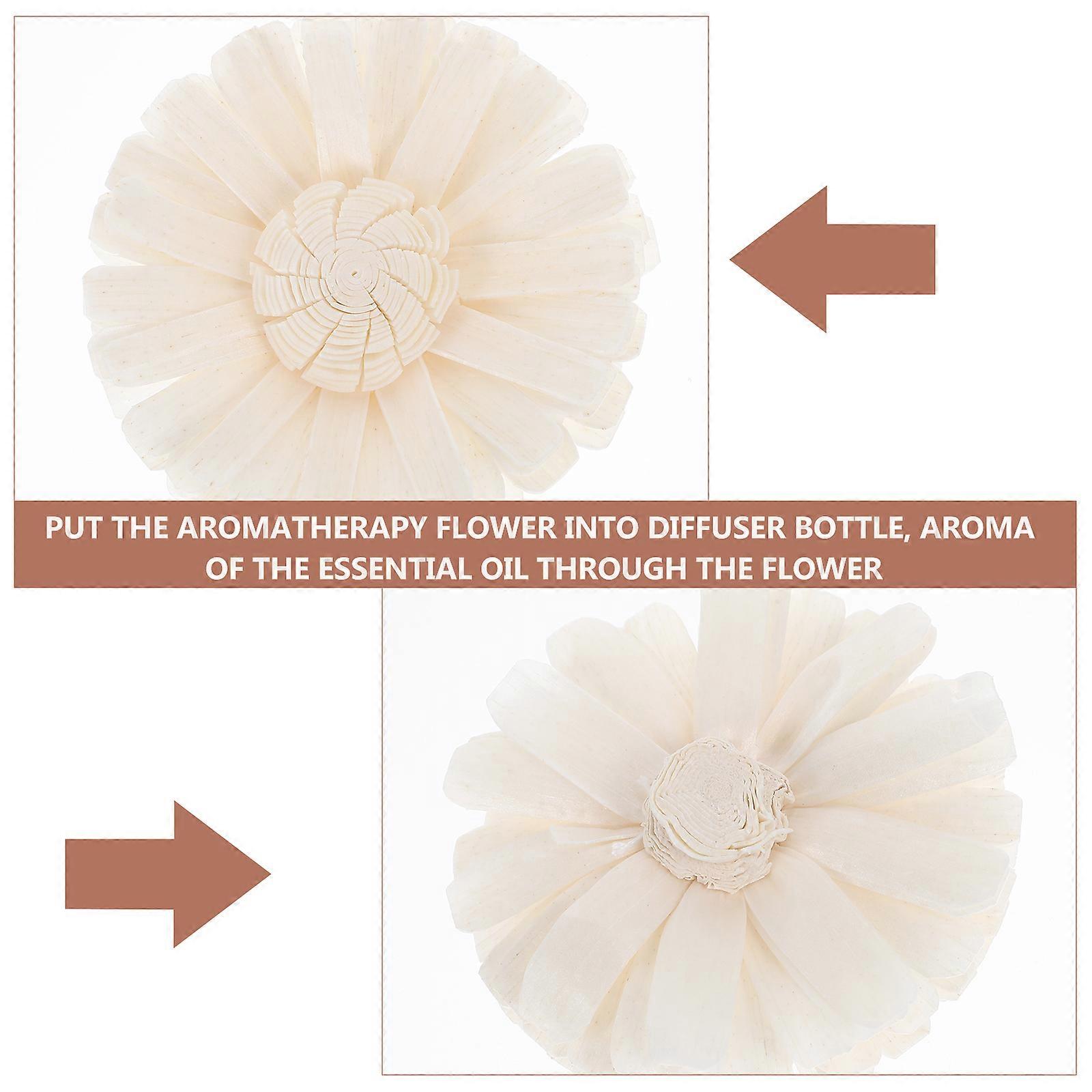 4pcs Cotton Made Flower Decoration Multi-use Dried Flower Diffuser Essential Oil Flower Diffuser