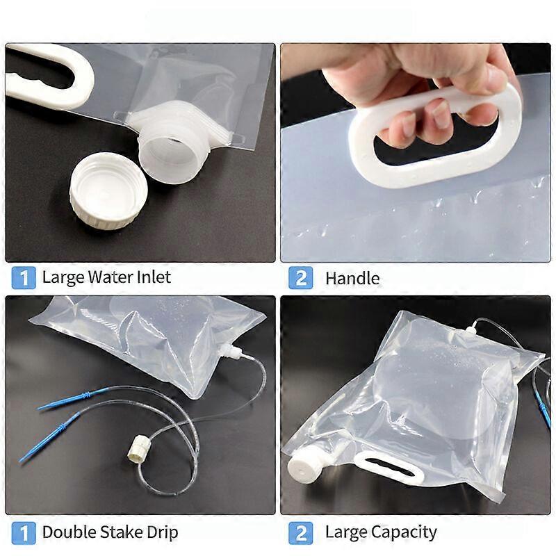 Automatic Drip Irrigation Bag Plant Life Support Kit (2L)