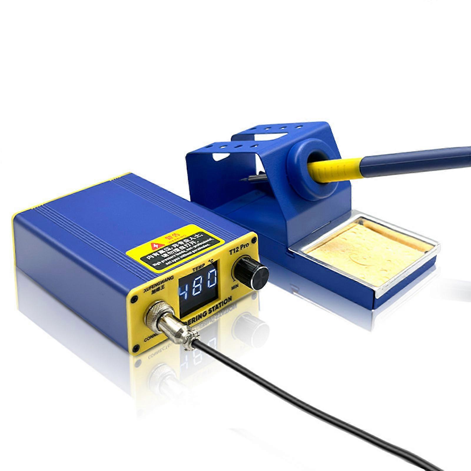 Digital Soldering Station Set 75W Soldering Iron Station Solder Welding Repair Tool