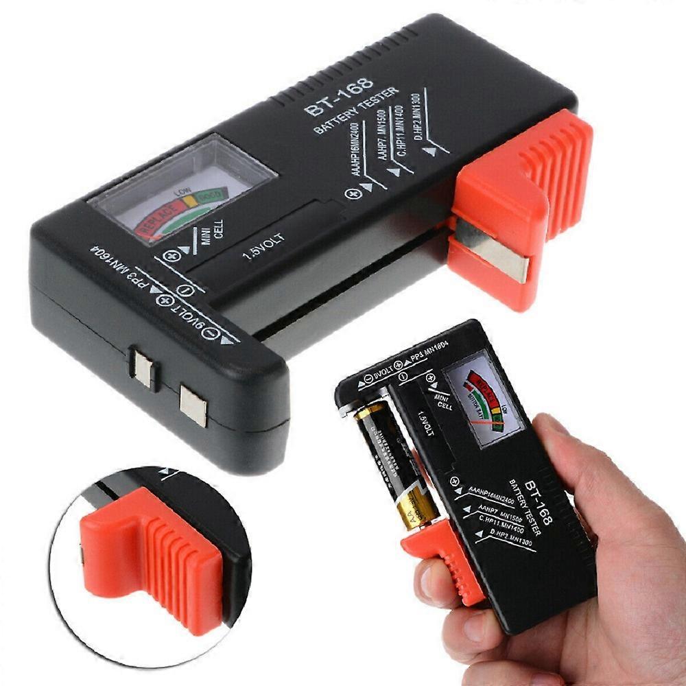 BT-168 AA/AAA/C/D/9V/15V batteries Universal Button Cell Battery Colour Coded Meter Indicate Volt Tester Checker BT168 Power