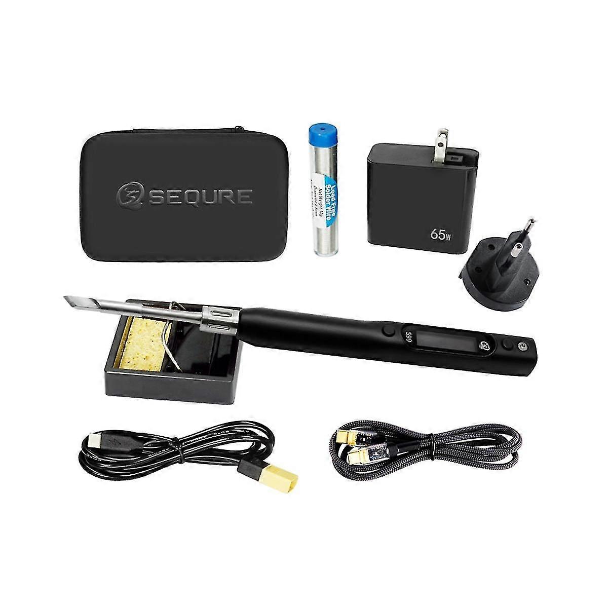 S99 Soldering Iron Compatible With C245 Tip Support Pd Dc Pps Power Supply For Drone Rc Model Weld