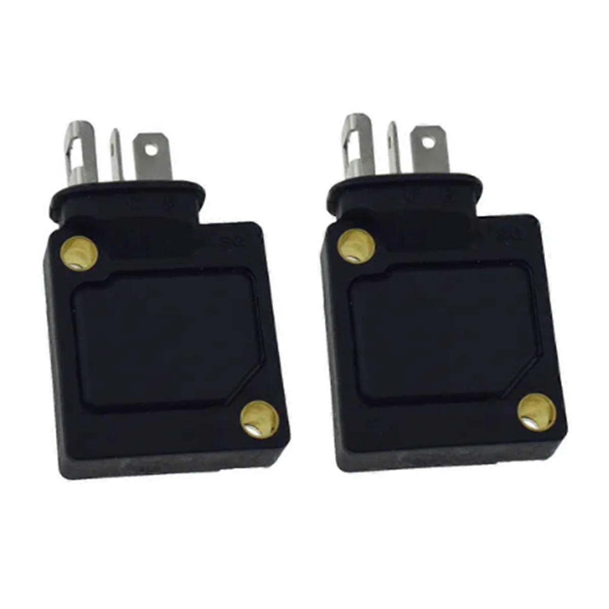 Black 2Pcs E301-24-910 Distributor Ignition Module S2 S3 For Rx2 Rx3 Rx4 Rx5 Rx-7 J-109 Fb 12A 13B E30124910 Size 2