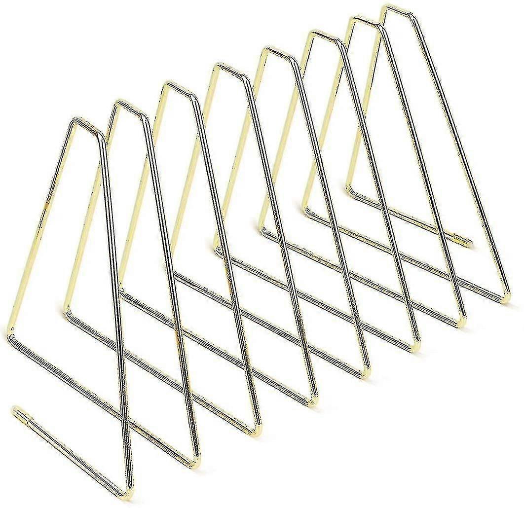 Traingle Shape Metal Bookends