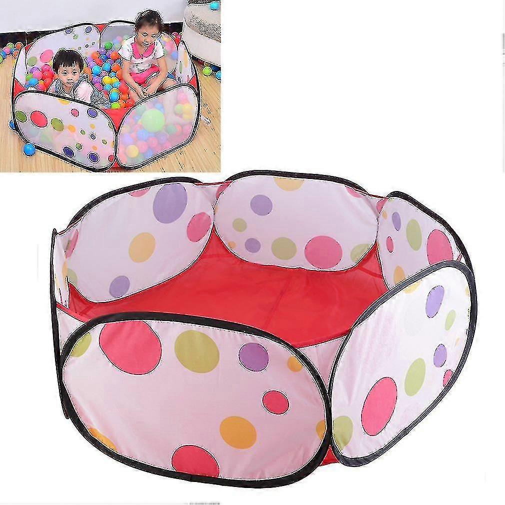 Playhouse Children's Tent Ocean Ball Pool Baby Educational Toys, 2 Pieces, Color As Pictured