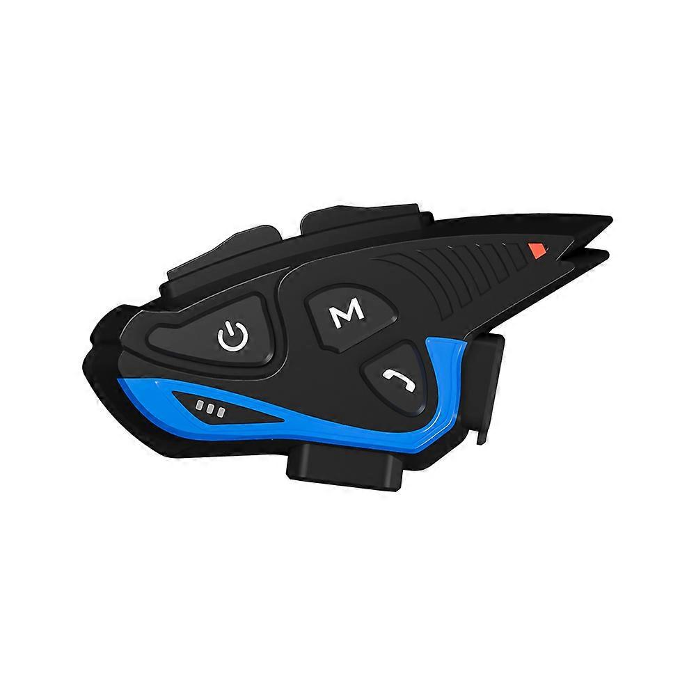 1Pcs Motorcycle Intercom Helmet Bluetooth-compatible  Headset For 6 Rider 2000M
