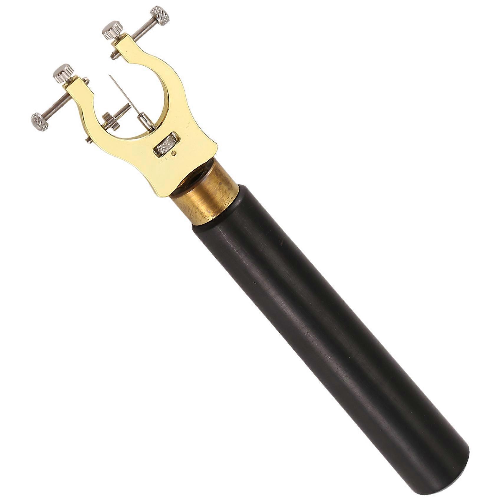 Portable Wooden Handle Watch Movement Balance Correction Caliper Watch Repair Tools