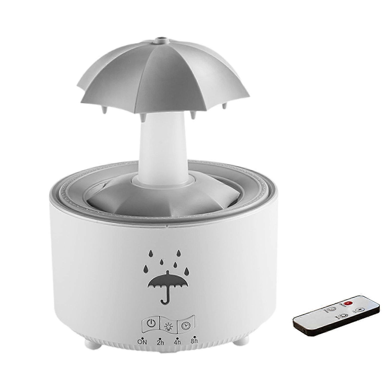 Rain Drop Air Humidifier 300ml Scent Diffuser Machine Essential Oil Diffuser White