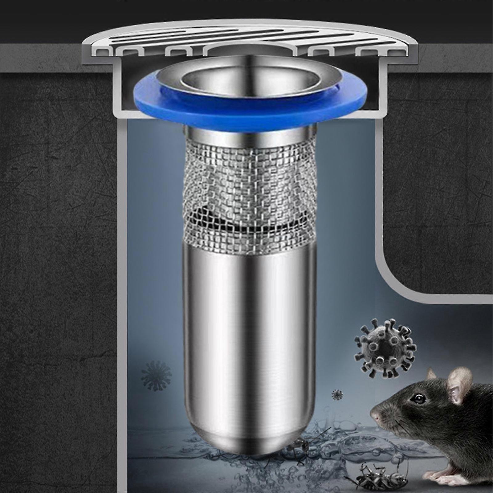 Stainless Steel Core Deodorizer Toilet Sewer Filter Toilet Deodorization And Blockage Prevention Flye241700