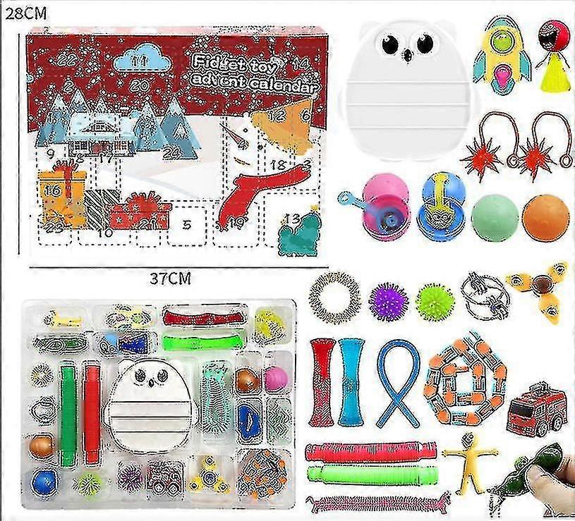 Advent Fidget Toys Stress Relief Fidget Toy Blind Box Kids