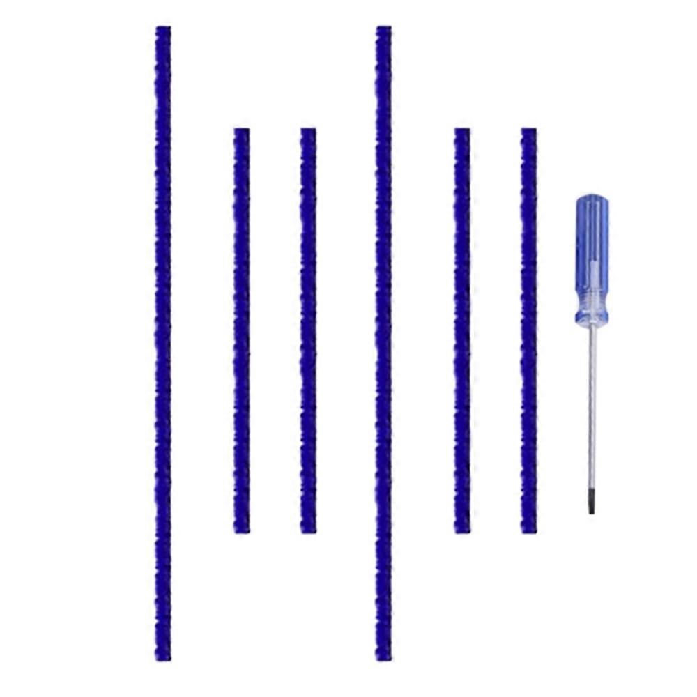 7Pcs Soft Plush Strips for V6 V7 V8 V10 V11 Vacuum Cleaner Soft Roller Head with Screwdriver Replac