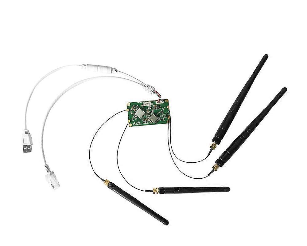VONETS High Power 2.4G + 5G Dual-Band WiFi Modul Wireless Bridge Router Repeater WiFi zu verkabelt für DIY PLC Netzwerkmonitor VM5G