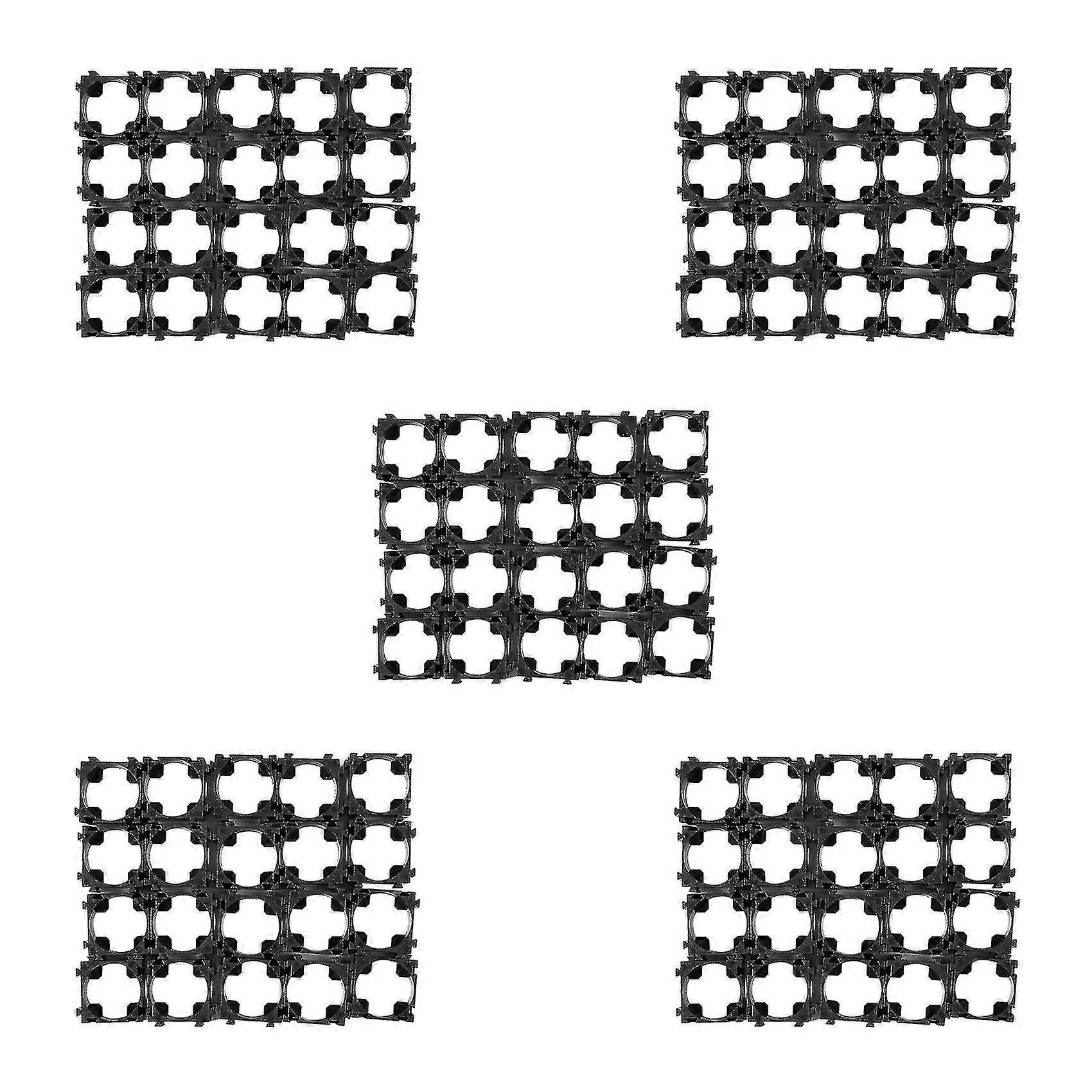 100 Pcs 18650 Lithium Cell Battery Holder Bracket Compatible With Diy Battery Pack