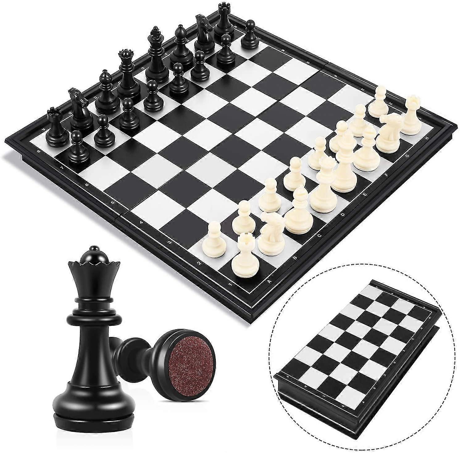Chess Set, Magnetic Folding Board Chess, Portable Chess Board