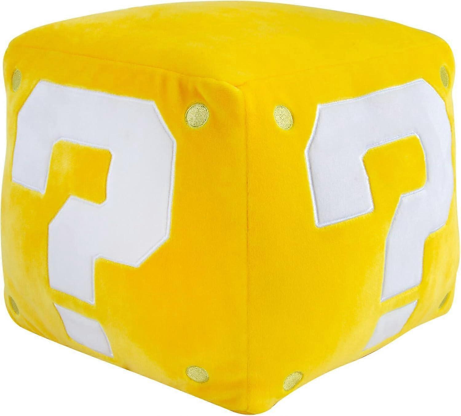 Mocchi Mocchi Super Mario Question Block Mega - Officially Licensed Plush Toy