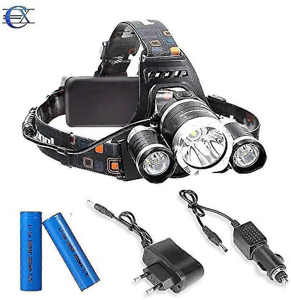 Rechargeable Led Headlamp With 4 Light Modes Ideal