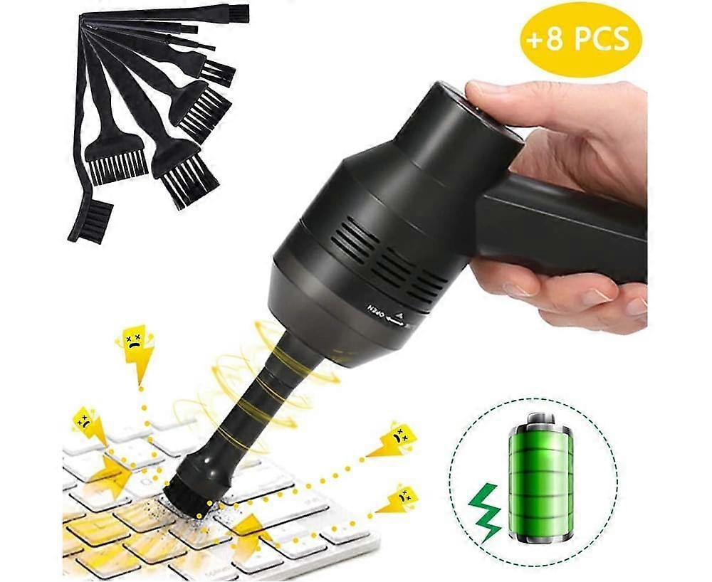 Keyboard Cleaner,Mini USB Cordless Computer Vacuum Cleaner
