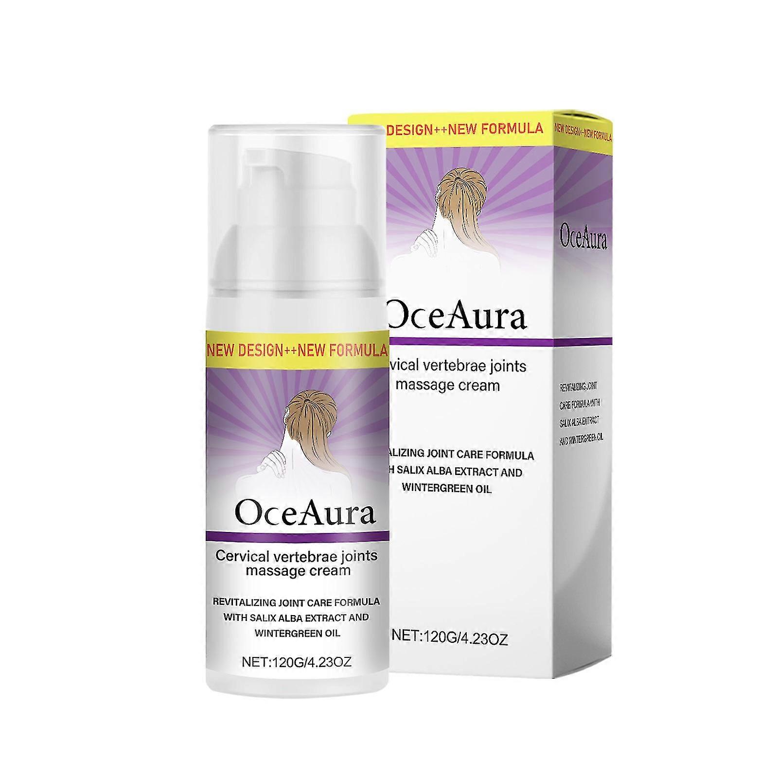 頸椎関節マッサージクリーム、天然頸椎関節レリーフクリーム、外部使用のための関節ジェル