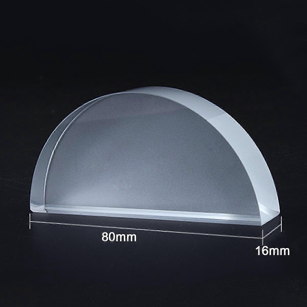 光学的バイコンケーブバイコンベックスガラスつや消しプリズム光屈折レンズダブルコンケーブダブルコンベックス学生物理実験