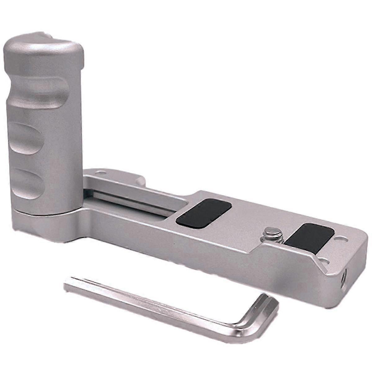 ZV-1II Camera Grip Base Plate ZV1M2 L Plate ZV1F Cold Shoe Mount Expansion Quick Release Plate,Silver