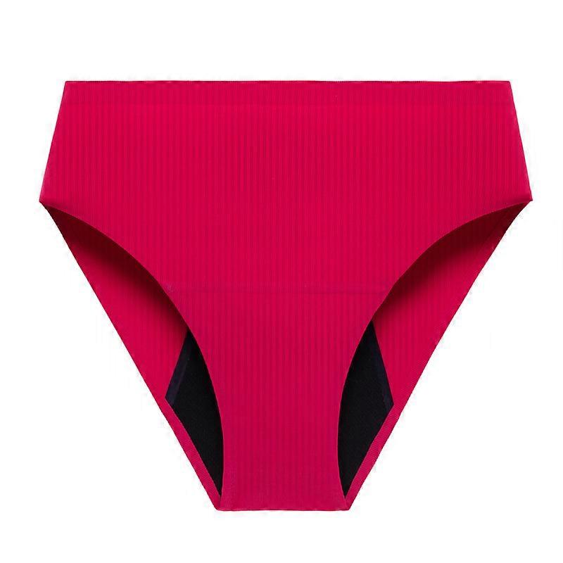 Women's Cotton Underwear High Waisted Full Coverage Ladies Panties (Menstrual Underwear)XL